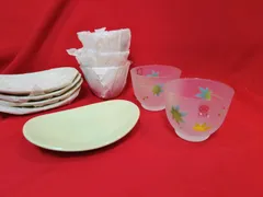 たち吉 青紅葉 冷茶碗セット 冷茶碗 涼しげ 受け皿 グラス 青楓