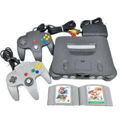 ニンテンドー64 Nintendo ゲームハード ソフト2本 コントローラー2点 まとめセット