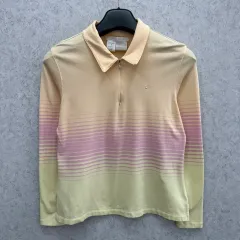 85 NIKE ゴルフ レディース ハーフジップ 長袖 カラーTシャツのサムネイル