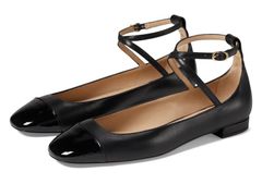 スチュアート ワイツマン レディース シューズ サンダル Stuart Weitzman Eden Strap Flat Black ブラック