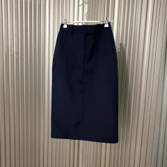 ザロウ THE ROW MICHELET SKIRT ネイビー スカート - メルカリ