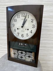 SEIKO セイコー 天然木 電波掛け時計 動作確認済み KS268A 茶色 - メルカリ