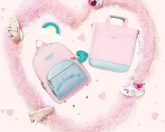当日発送 新品 ニューバランス キッズ グリッター スクールバッグ サブバッグセットのサムネイル
