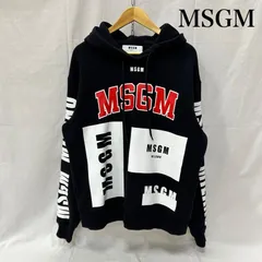 エムエスジーエム ビックMSGMロゴパーカー プルオーバーフーディー black XS メンズ XS ISItems【USED】【古着】【中古】50155155のサムネイル