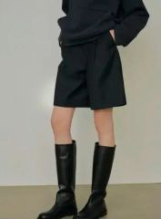 新品 machatt ギャバジンショートパンツ ブラック - メルカリ