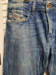 DIESEL デニムパンツ 32インチ WASH OB23G LARKEE - メルカリ