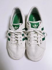 adidas スニーカー EE6132 白 緑 グリーン 28.5cm - メルカリ