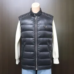 PRADA プラダ ダウンベスト ブラック ポリエステル SGB628のサムネイル