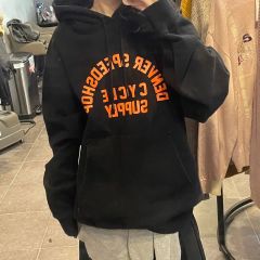 i.m.holic DRUNK FOR EVER パーカー 黒 - メルカリ