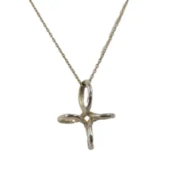 Tiffany & Co. ネックレス インフィニティークロス SV925 シルバー