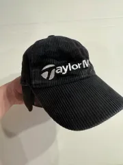 (傷なしSS レア) TaylorMade Golf(テーラーメイドゴルフ) ラウンド/デイリー コーデュロイ 耳付き 帽子 ベースボールキャップのサムネイル