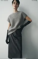 ザラ パイナップル ニット ロング 手袋 (m サイズ タグ付き 新 商品)のサムネイル