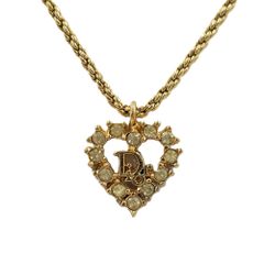 ディオール エメラルド ネックレス Christian Dior ヴィンテージ