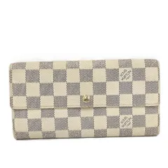 LOUIS VUITTON ポルトフォイユサラ 二つ折り長財布 ダミエ アズール N61735