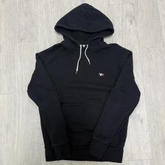 メゾンキツネ セットアップ 金 キツネ ネイビー 小紋柄 42 極美品 