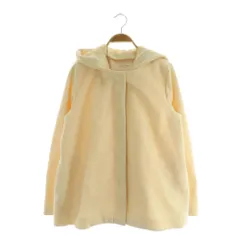 ショコラフィネローブ chocol raffine robe ショートコート フード ジップアップ F アイボリー /MY ■OS ■ECB004のサムネイル