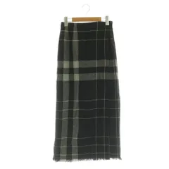 ジェラールダレル GERARD DAREL タイトスカート ロング ラップ ウール チェック ブラック /MY ■OS ■ECB004のサムネイル