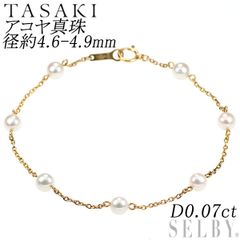 18cm】タサキ ブレスレット レディース パール あこや真珠 ゴールド 