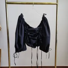 シャーリングブラウス 出品