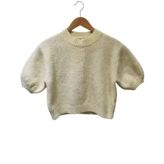 ZARA ザラ レディース クロップド 半袖 ニット