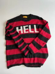90s ヒステリックグラマー カウチンニット HELL オゾンコミュニティ