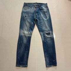 DSQUARED2 ペイント加工 デニムパンツ 48 - メルカリ