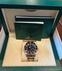 ROLEX ロレックス サブマリーナグリーン116610LV 新品同様ほぼ未使用 