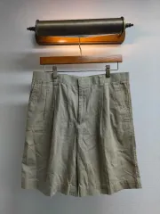 34) MUNSINGWEAR マンシングウェア ２タック チノ ハーフパンツ 出品のサムネイル