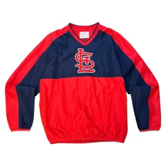 MLB マーチャンダイズ カージナルス オールドスクール ウォームアップ (L-XL) ビックロゴ