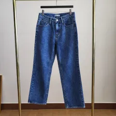 スリムストレートデニム ズボン 出品