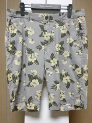 ユニクロ ハーフパンツ リネン L