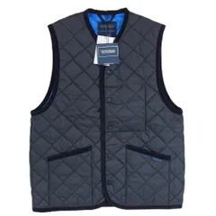 SOPHNET. ソフネット SOPH-242106 LAVENHAM OVERSIZED THORNHAM ラベンハム オーバーサイズ キルティング ベスト ネイビー系 S【新古品】【未使用】【中古】のサムネイル