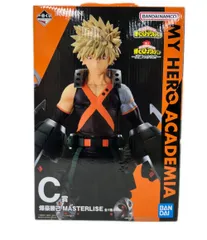 美品 バンダイ 僕のヒーローアカデミア 正義のかたち 一番くじ C賞 MASTERLISE 爆豪勝己 フィギュア