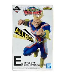 美品 バンダイ 僕のヒーローアカデミア ULTRA IMPACT 一番くじ E賞 オールマイト フィギュア