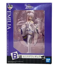 美品 バンダイ Re:ゼロから始める異世界生活 一番くじ B賞 エミリア フィギュア