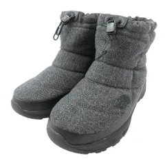 THE NORTH FACE ノースフェイス NF52273 Nuptse Bootie Short ヌプシ ブーティ ショート スノーブーツ グレー系 28cm【中古】