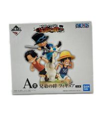미품 반다이 A상 루피&에이스&사보 피규어 ONE PIECE -형제의 유대-