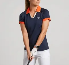 90 Callaway キャロウェイ 接触冷感 ゴルフ カラーTシャツのサムネイル