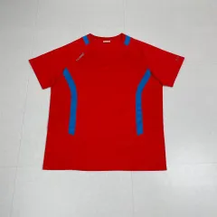 hummel (ヒュンメル) 機能性 レッド 半袖Tシャツ Lのサムネイル