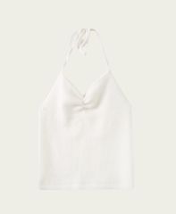 美品 シシクイ RIBBON CAMI / WHITE タンクトップ キャミ - メルカリ