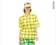 MSGM レディース シャツ チェック柄のサムネイル