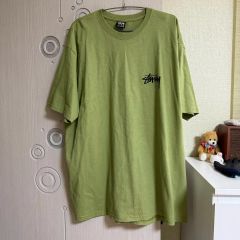 STUSSY HONOLULU Tシャツ ネオングリーン Lサイズ - メルカリ