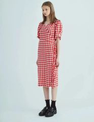 【新品】Dear Sisterhood チャイナワンピースレッド 新品】Dear Sisterhood チャイナワンピースレッド - メルカリ