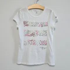 8 10T Tommy Hilfiger トミーヒルフィガー キッズ 女の子 Tシャツ