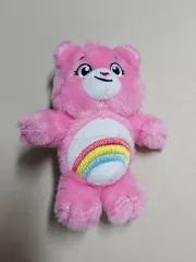 POP MART (ポップマート) ケアベア ピンク クマ ぬいぐるみ キーホルダー