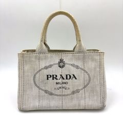PRADA プラダ カナパ グレー トートバッグ - メルカリ