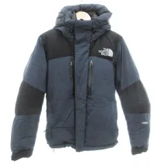 ザノースフェイス THE NORTH FACE バルトロライトジャケット ダウンジャケット ゴアテックス GORE-TEX ミドル丈 ロゴ刺繍 フード S 黒 ブラック 紺 ネイビー ND91950 /JS