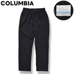 [클래식] 콜롬비아 COLUMBIA 스트레치 클라이밍 팬츠 윈드 브레이커 지퍼 버클 벨트 로고 자수 S 블랙 아웃도어 캐주얼 웨어 타운 유스 레저 맨즈