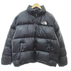 ザノースフェイス THE NORTH FACE ヌプシ ダウンジャケット ダウンコート ナイロン ジップアップ XL 黒 0226