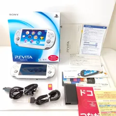 極美品　ソニー　PSvita pch1100 クリスタルホワイト　セット　ゲーム